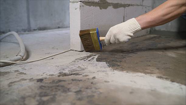 SJ Waterproofing Pros Waterproofing coverage map for Derby, OH and surrounding area